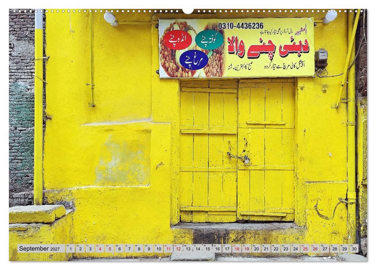 Produktbild: Farbenfrohes Pakistan (hochwertiger Premium Wandkalender 2027 DIN A2 quer), Kunstdruck in Hochglanz
