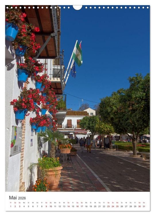 Produktbild: Marbella - Die Costa del Sol in Hochform (Wandkalender 2026 DIN A3 hoch), CALVENDO Monatskalender