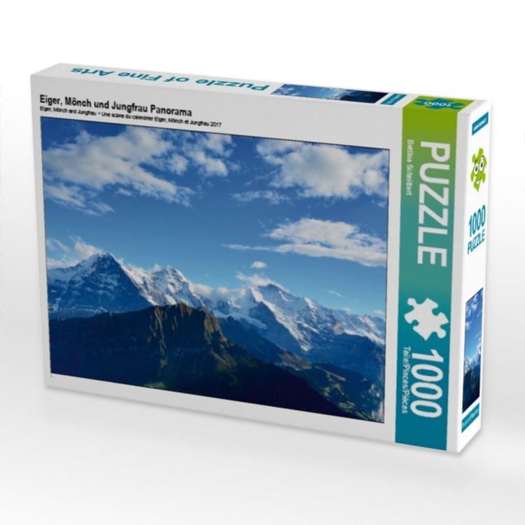 Produktbild: Eiger, M&ouml;nch und Jungfrau Panorama (Puzzle)