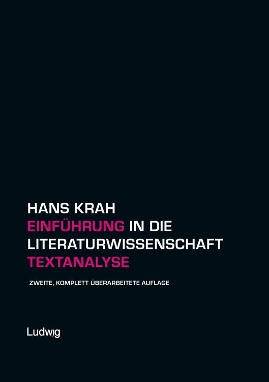 Produktbild: Einf&uuml;hrung in die Literaturwissenschaft. Textanalyse