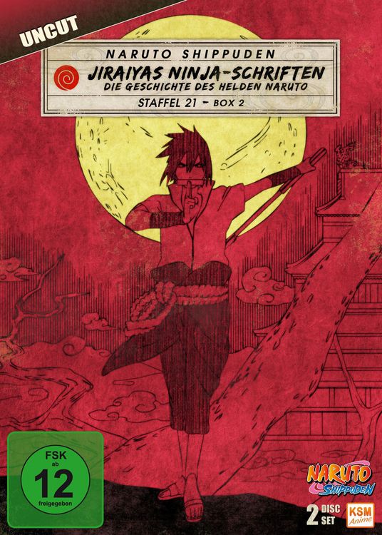 Produktbild: Naruto Shippuden - Staffel 21.2: Folgen 662-670 - Uncut [2 DVDs]
