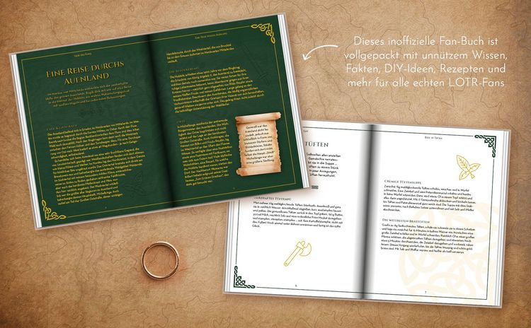 Produktbild: Das inoffizielle Der Herr der Ringe Fan-Buch