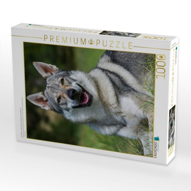 Produktbild: CALVENDO Puzzle Ein Motiv aus dem Kalender Faszination Wolfhund | 1000 Teile Lege-Gr&ouml;&szlig;e 64x48cm Foto-Puzzle f&uuml;r gl&uuml;ckliche Stunden