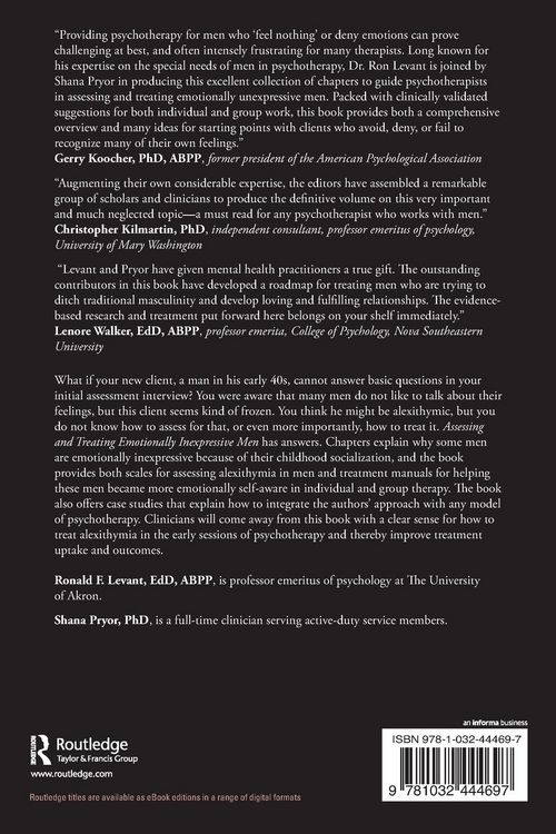 Produktbild: Assessing and Treating Emotionally Inexpressive Men