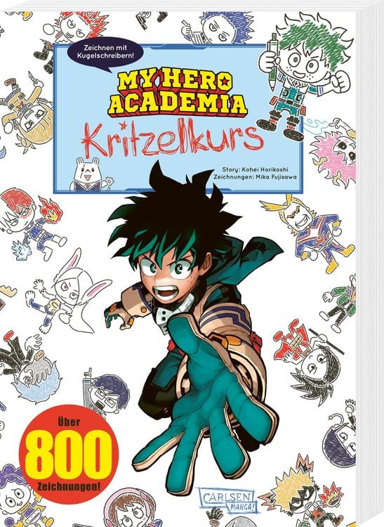Bild vom Artikel My Hero Academia Kritzelkurs vom Autor Kohei Horikoshi