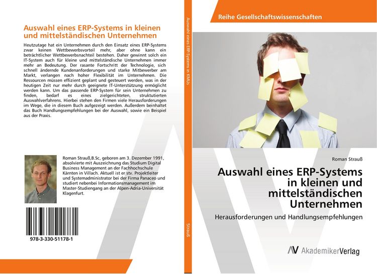 Produktbild: Auswahl eines ERP-Systems in kleinen und mittelst&auml;ndischen Unternehmen