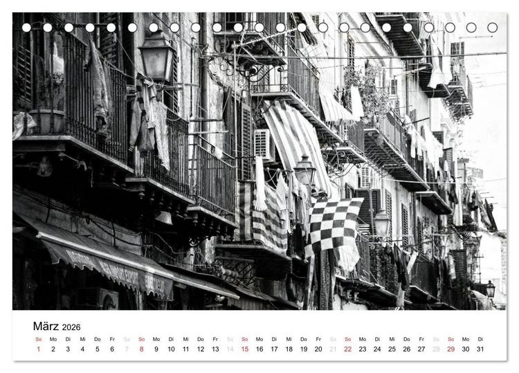 Produktbild: Silberstein portr&auml;tiert Palermo (Tischkalender 2026 DIN A5 quer), CALVENDO Monatskalender