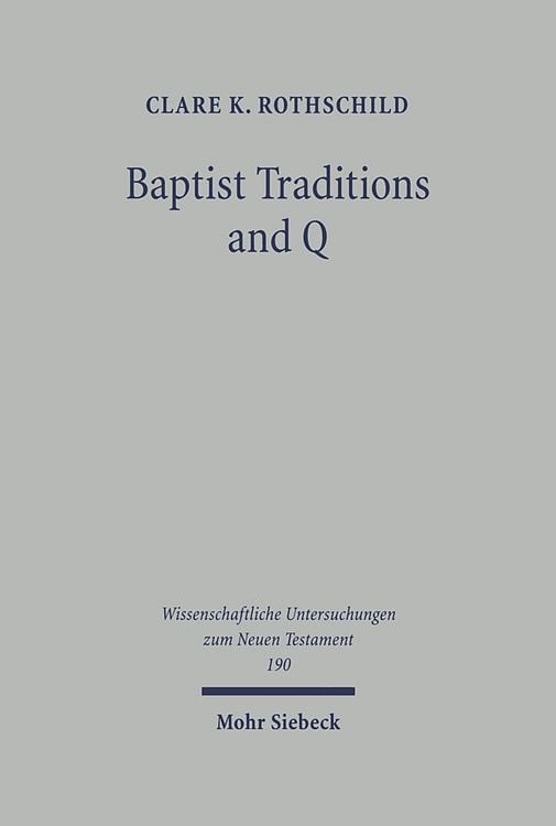 Produktbild: Baptist Traditions and Q
