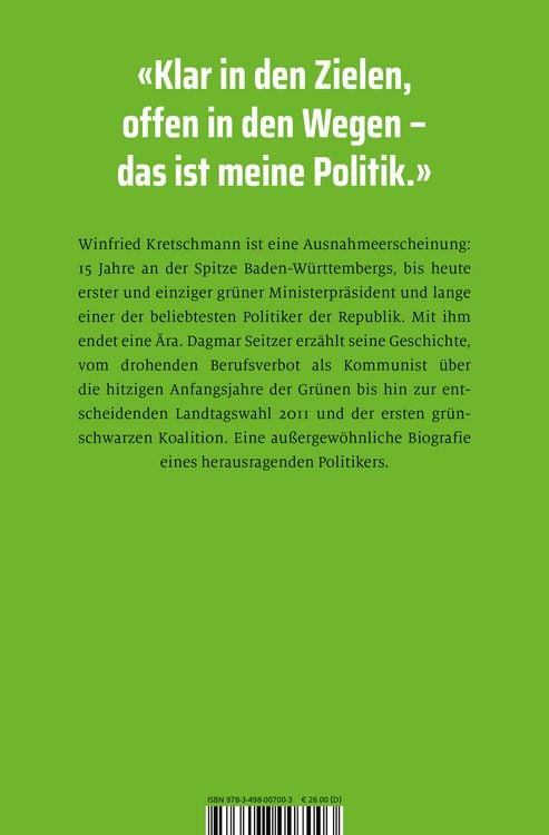 Produktbild: Winfried Kretschmann