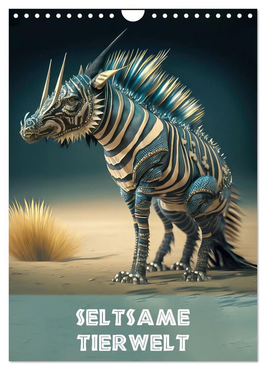 Produktbild: Seltsame Tierwelt (Wandkalender 2026 DIN A4 hoch), CALVENDO Monatskalender