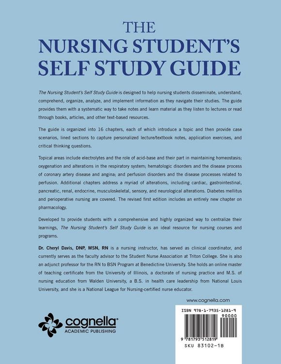 Produktbild: The Nursing Student's Self Study Guide