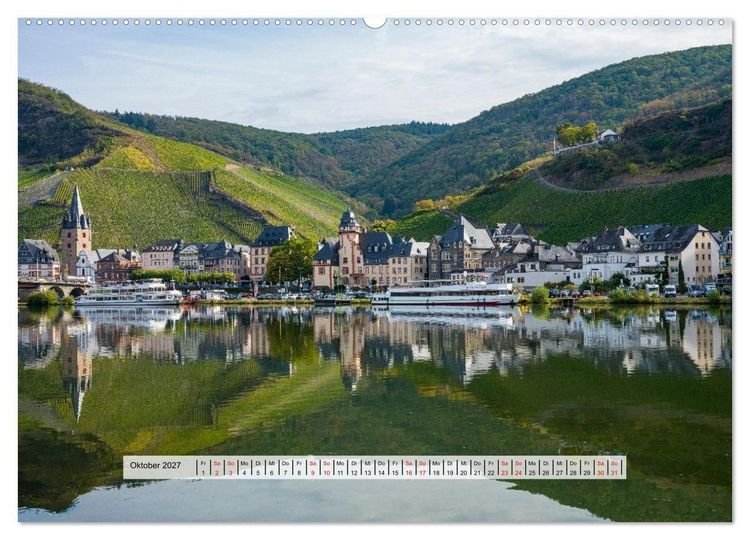 Produktbild: Unterwegs entlang der Mosel (hochwertiger Premium Wandkalender 2027 DIN A2 quer), Kunstdruck in Hochglanz