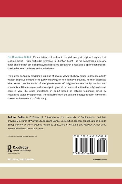 Produktbild: On Christian Belief