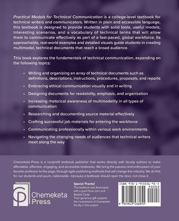 Produktbild: Practical Models for Technical Communication