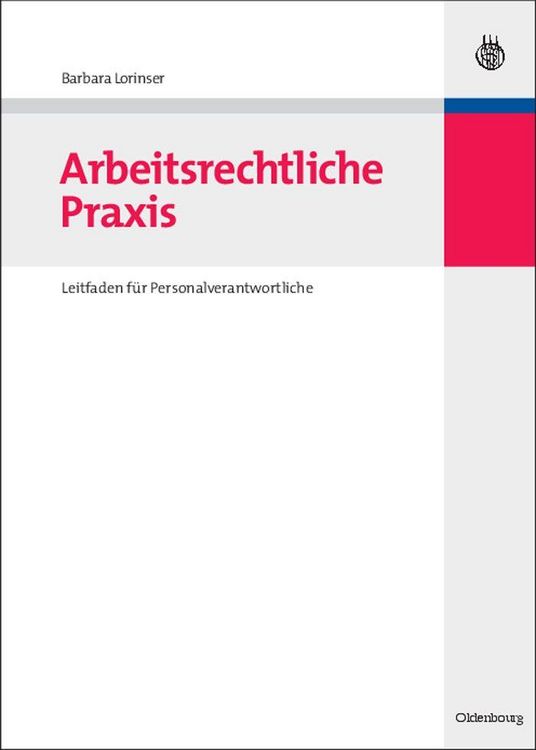 Produktbild: Arbeitsrechtliche Praxis