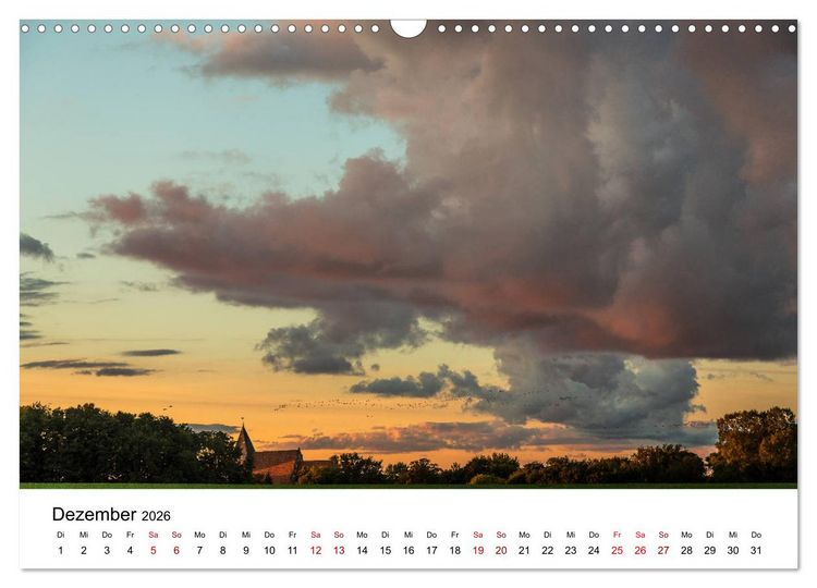 Produktbild: Traumhaftes R&uuml;gen (Wandkalender 2026 DIN A3 quer), CALVENDO Monatskalender