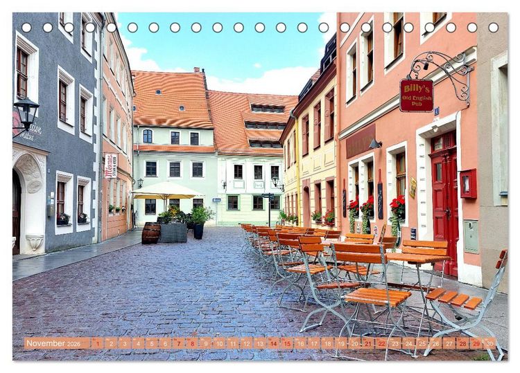 Produktbild: Pirna - Tor zur S&auml;chsischen Schweiz (Tischkalender 2026 DIN A5 quer), CALVENDO Monatskalender