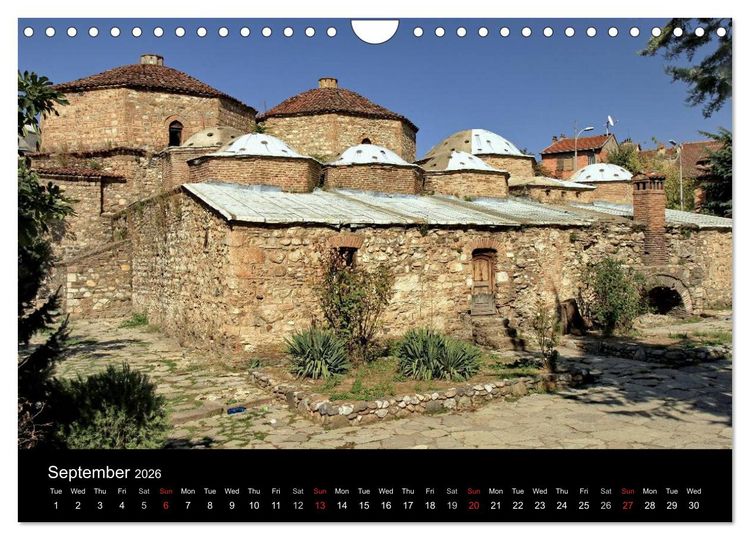 Produktbild: Monuments of Kosovo 2026 (Wall Calendar 2026 DIN A4 landscape), CALVENDO 12 Month Wall Calendar