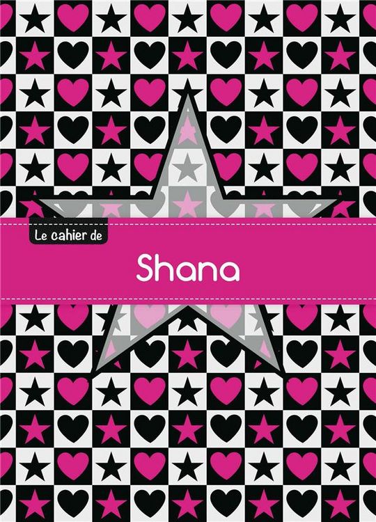 Produktbild: Cahier shana seyes,96p,a5