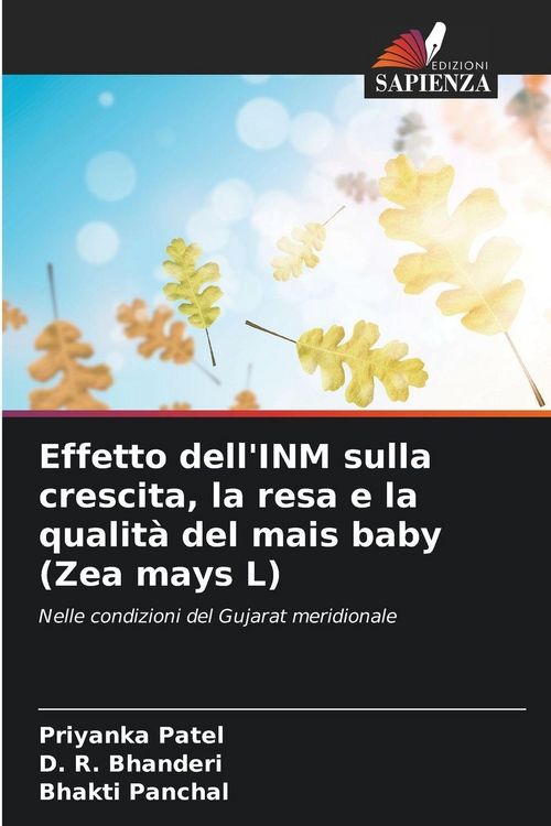 Produktbild: Effetto dell'INM sulla crescita, la resa e la qualit&agrave; del mais baby (Zea mays L)