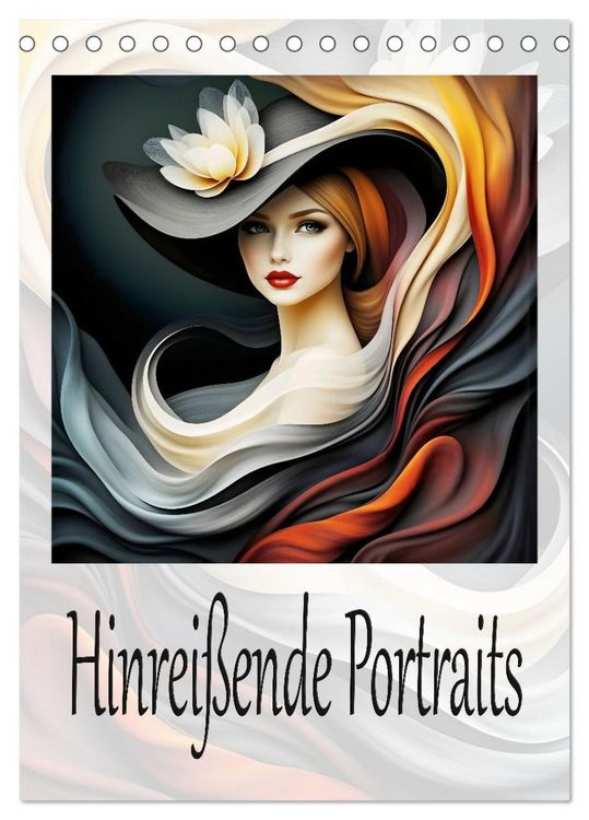 Produktbild: Hinrei&szlig;ende Portraits (Tischkalender 2026 DIN A5 hoch), CALVENDO Monatskalender