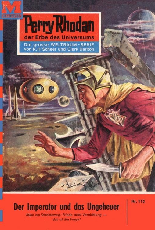 Produktbild: Perry Rhodan 115: Der Imperator und das Ungeheuer