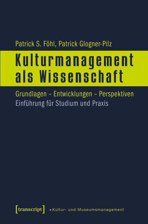 Produktbild: Kulturmanagement als Wissenschaft
