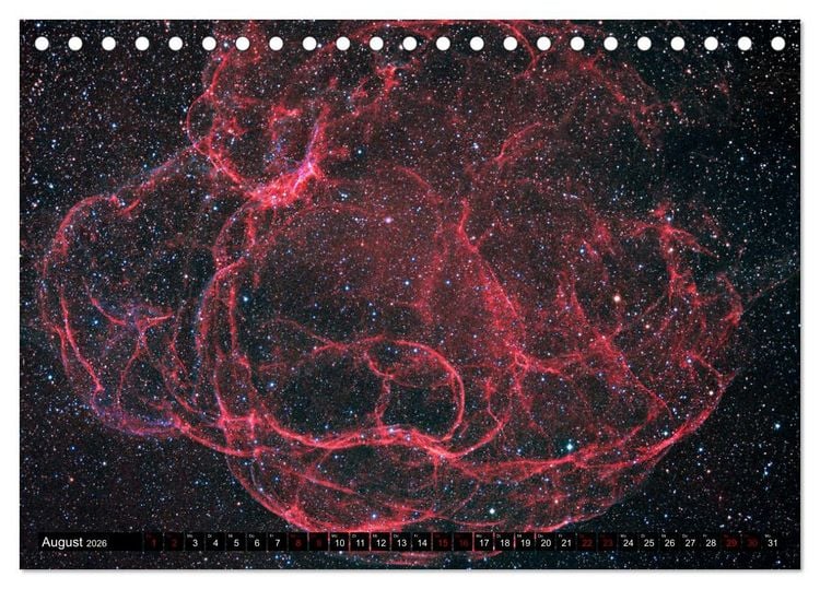 Produktbild: Nachthimmel (Tischkalender 2026 DIN A5 quer), CALVENDO Monatskalender
