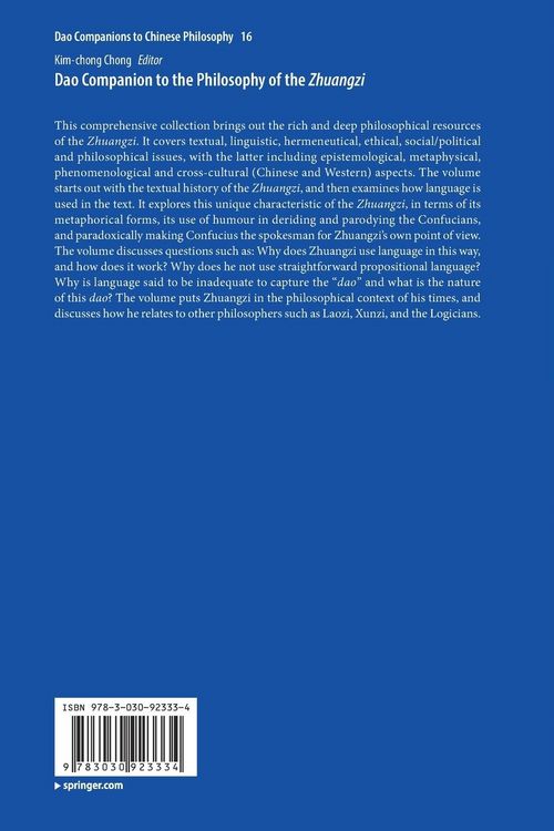 Produktbild: Dao Companion to the Philosophy of the Zhuangzi