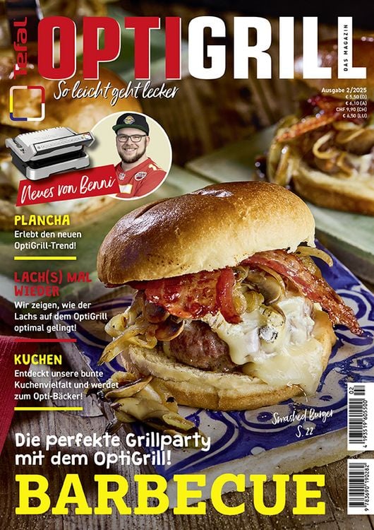 Produktbild: Tefal OptiGrill Magazin - Barbecue