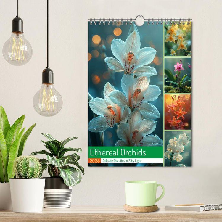 Produktbild: Ethereal Orchids (Wall Calendar 2026 DIN A4 portrait), CALVENDO 12 Month Wall Calendar