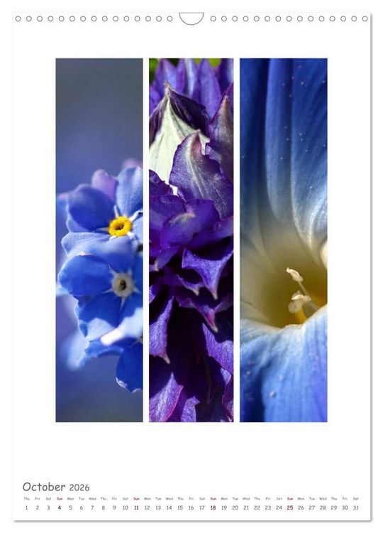 Produktbild: Colours of Nature - Triptycha (Wall Calendar 2026 DIN A3 portrait), CALVENDO 12 Month Wall Calendar