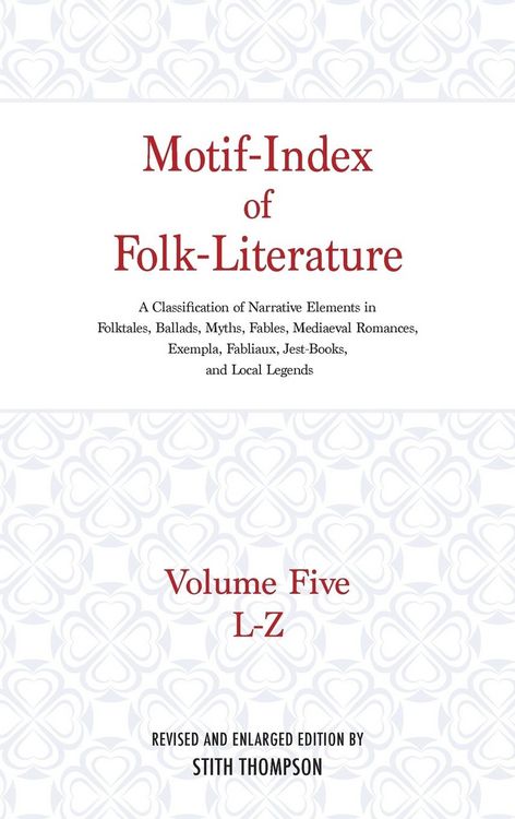 Produktbild: Motif-Index of Folk-Literature