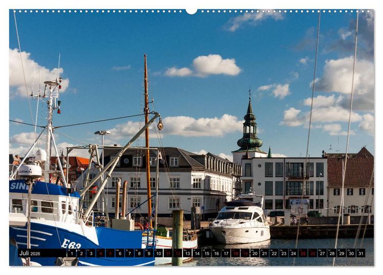 Produktbild: D&auml;nemark zwischen Nordsee und Limfjord (Wandkalender 2026 DIN A2 quer), CALVENDO Monatskalender