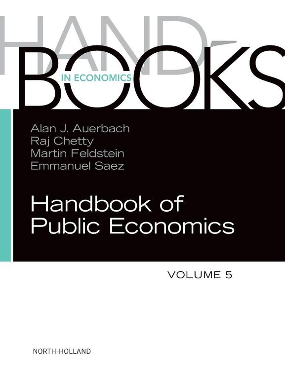 Produktbild: Handbook of Public Economics