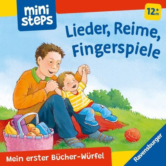 Produktbild: Ministeps: Mein erster B&uuml;cher-W&uuml;rfel: Lieder, Reime, Fingerspiele (B&uuml;cher-Set)