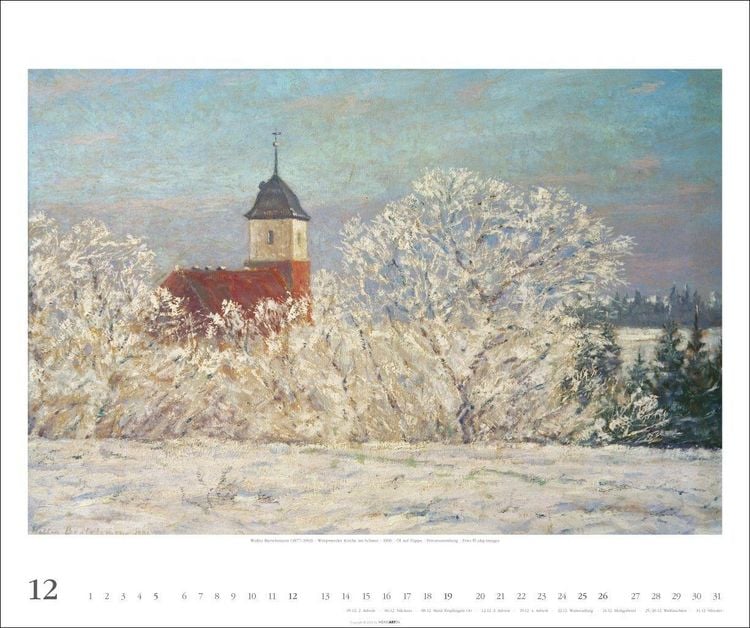 Produktbild: Worpsweder Landschaften Kalender 2027