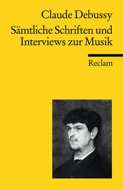 Produktbild: Sämtliche Schriften und Interviews zur Musik