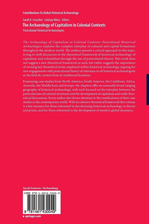 Produktbild: The Archaeology of Capitalism in Colonial Contexts