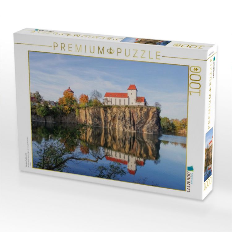Produktbild: CALVENDO Puzzle Bergkirche Beucha | 1000 Teile Lege-Gr&ouml;&szlig;e 64x48cm Foto-Puzzle f&uuml;r gl&uuml;ckliche Stunden
