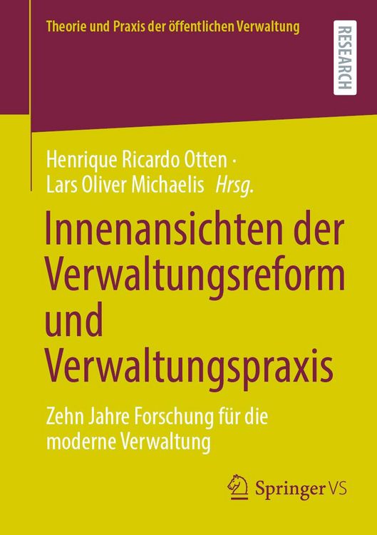 Produktbild: Innenansichten der Verwaltungsreform und Verwaltungspraxis