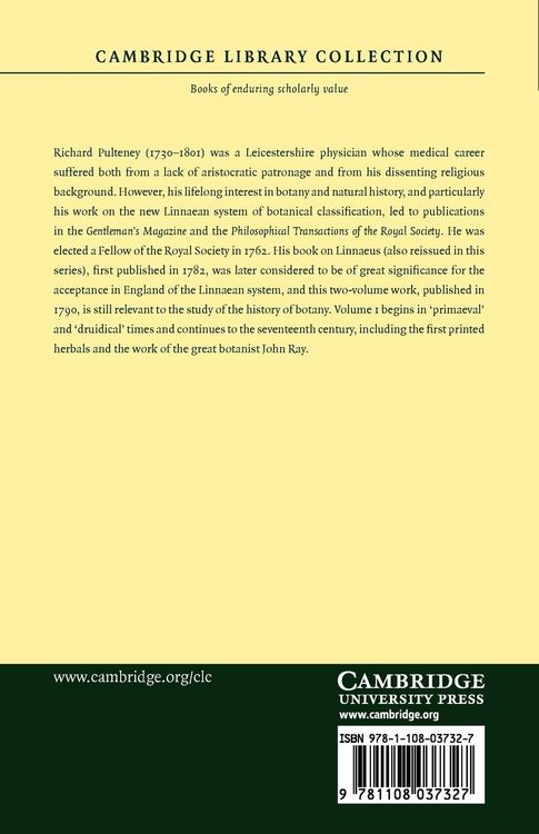 Produktbild: Historical and Biographical Sketches of the Progress of Botany in England