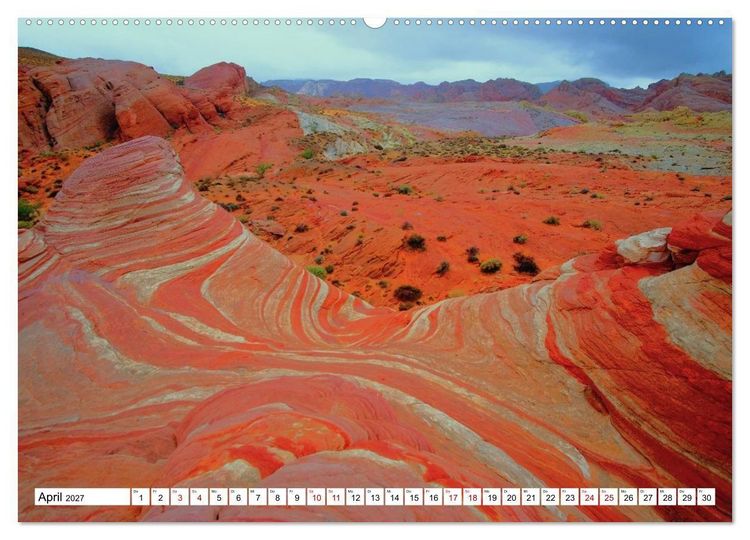 Produktbild: Naturwunder und Nationalparks der amerikanischen Westk&uuml;ste (hochwertiger Premium Wandkalender 2027 DIN A2 quer), Kunstdruck in Hochglanz