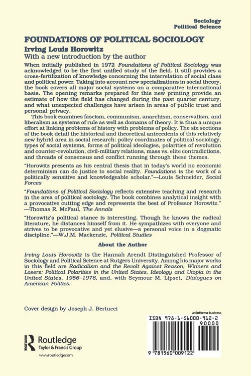 Produktbild: Foundations of Political Sociology