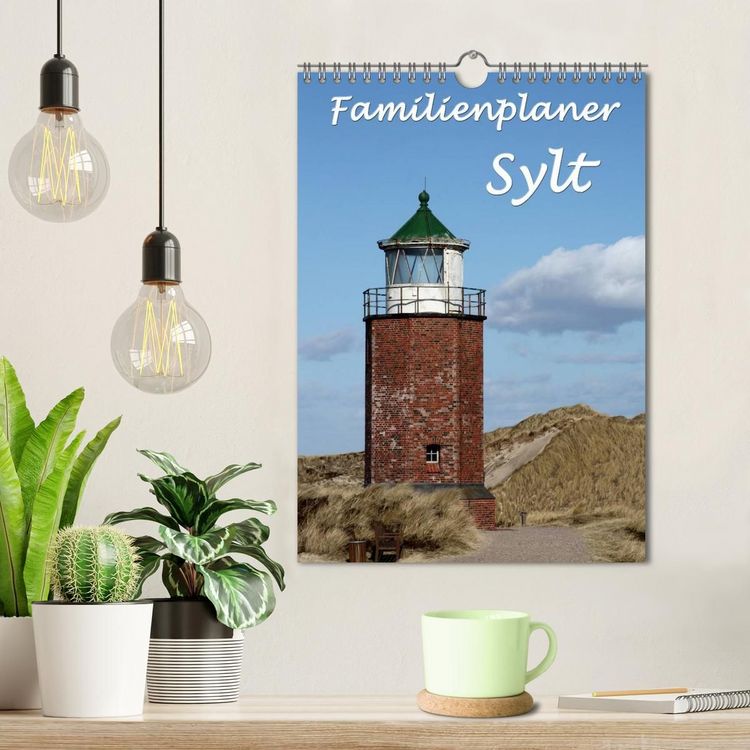Produktbild: Familienplaner - Sylt (Wandkalender 2027 DIN A4 hoch), CALVENDO Monatskalender