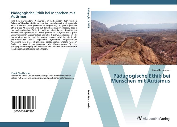 Produktbild: P&auml;dagogische Ethik bei Menschen mit Autismus