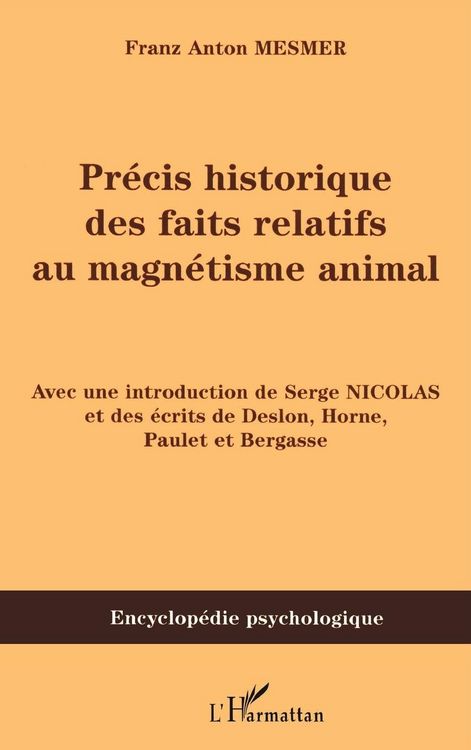 Produktbild: Pr&eacute;cis historique des faits relatifs au magn&eacute;tisme animal (1781)