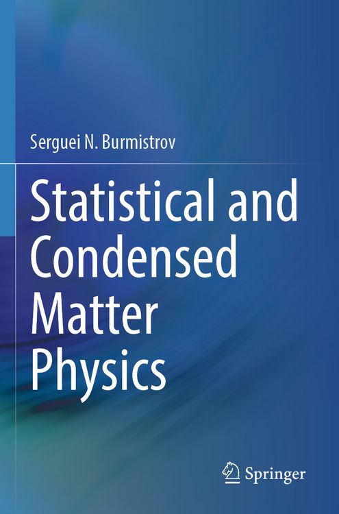 Produktbild: Statistical and Condensed Matter Physics