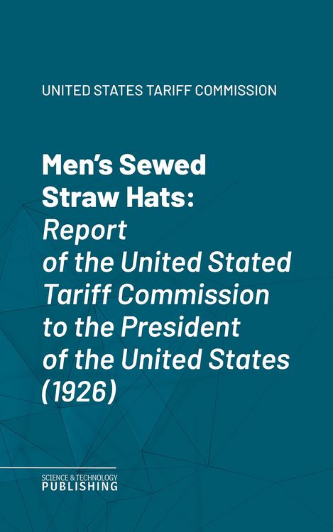 Produktbild: Men's Sewed Straw Hats