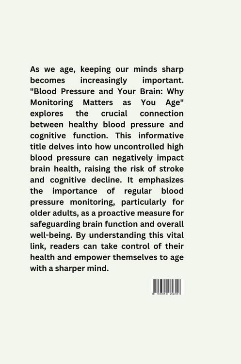 Produktbild: Blood Pressure and Your Brain: Why Monitoring Matters as You Age